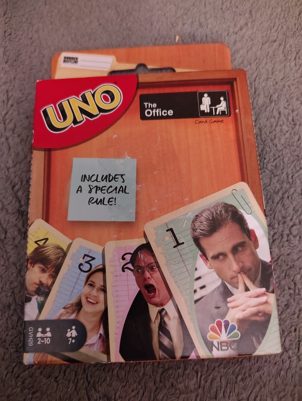 Uno The Office Card Game - Orange Edition